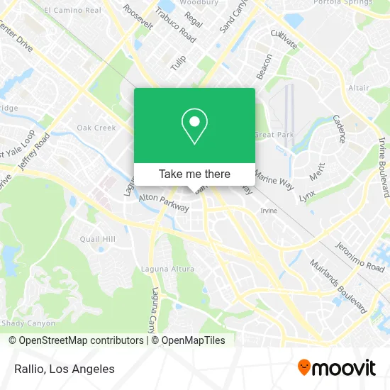 Rallio map