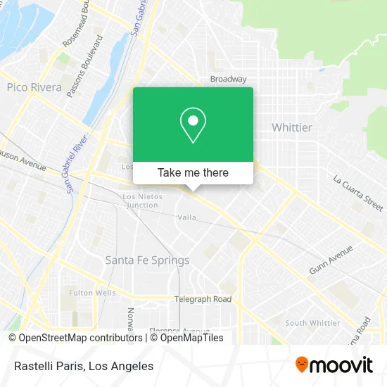 Rastelli Paris map