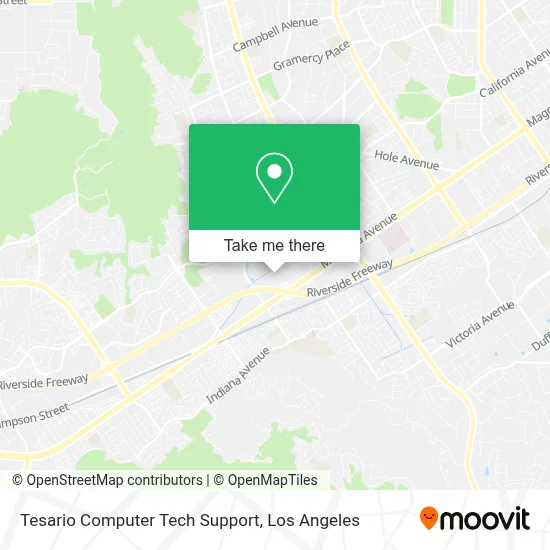 Tesario Computer Tech Support map
