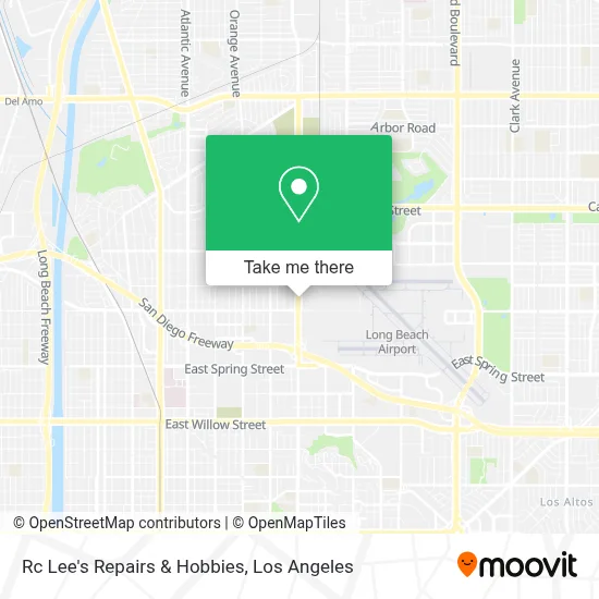 Rc Lee's Repairs & Hobbies map
