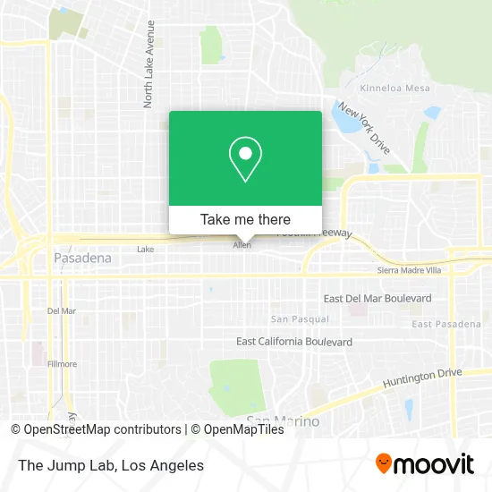 The Jump Lab map