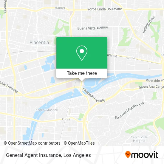 General Agent Insurance map