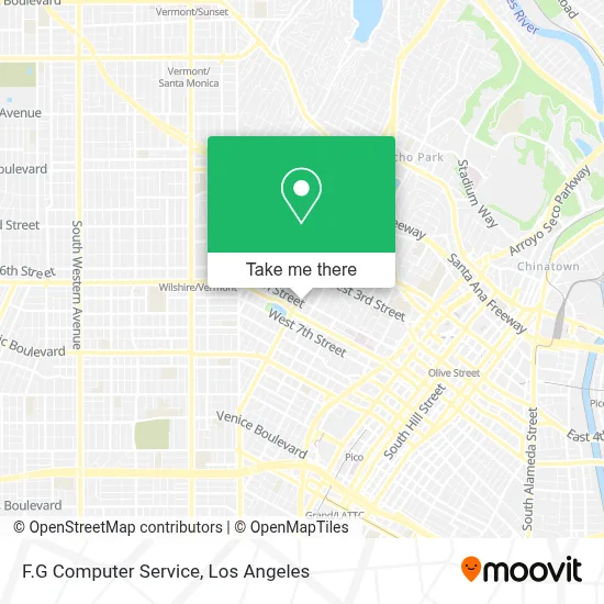F.G Computer Service map
