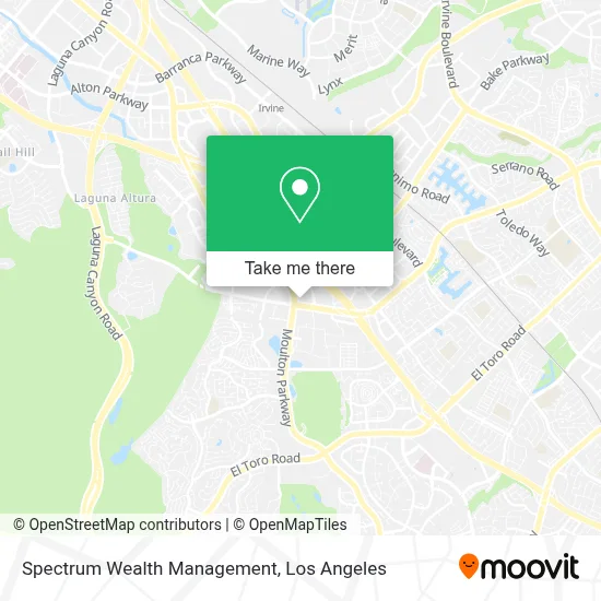 Spectrum Wealth Management map