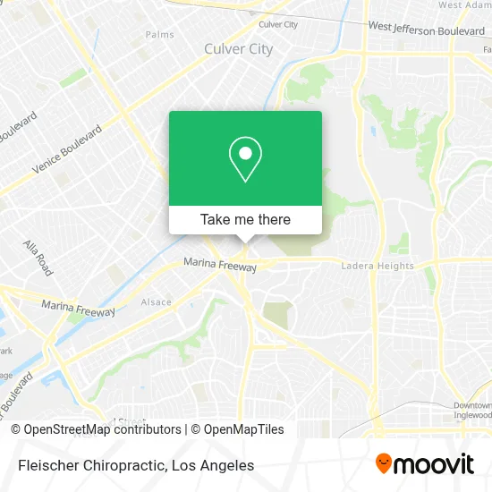 Fleischer Chiropractic map