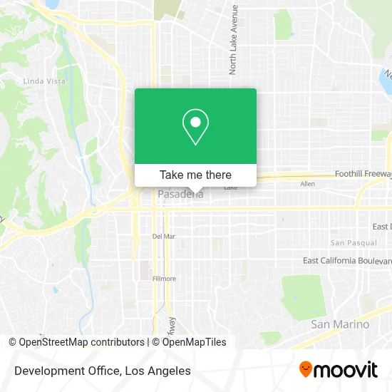 Development Office map