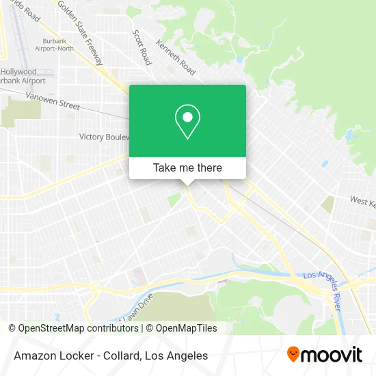 Amazon Locker - Collard map
