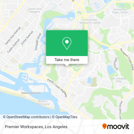 Premier Workspaces map