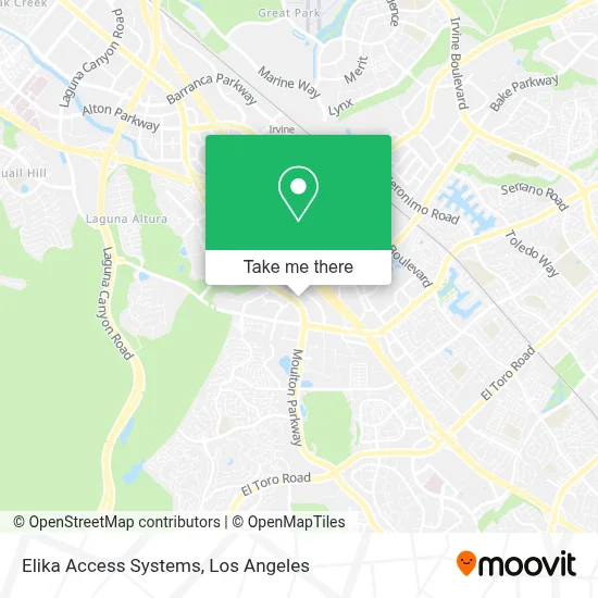 Elika Access Systems map