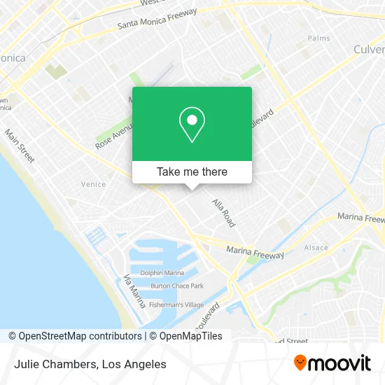 Julie Chambers map