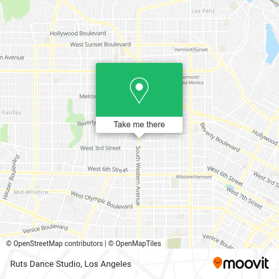 Ruts Dance Studio map