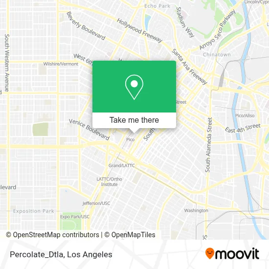Percolate_Dtla map