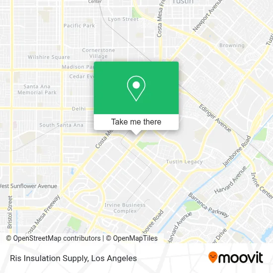Ris Insulation Supply map