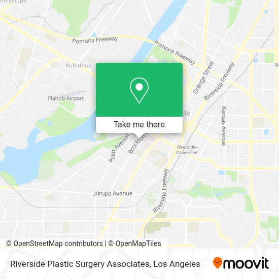 Riverside Plastic Surgery Associates map