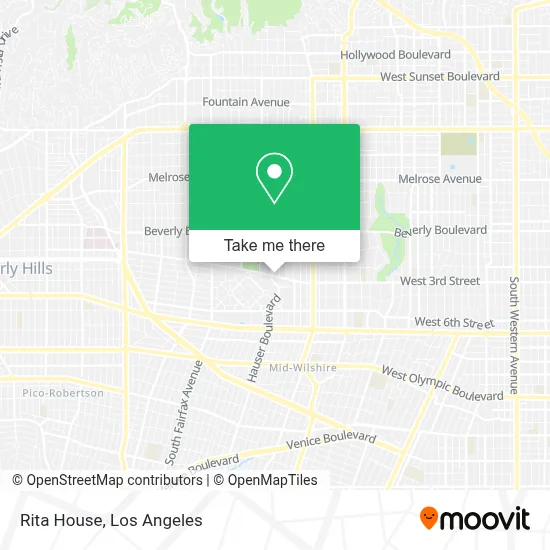 Rita House map