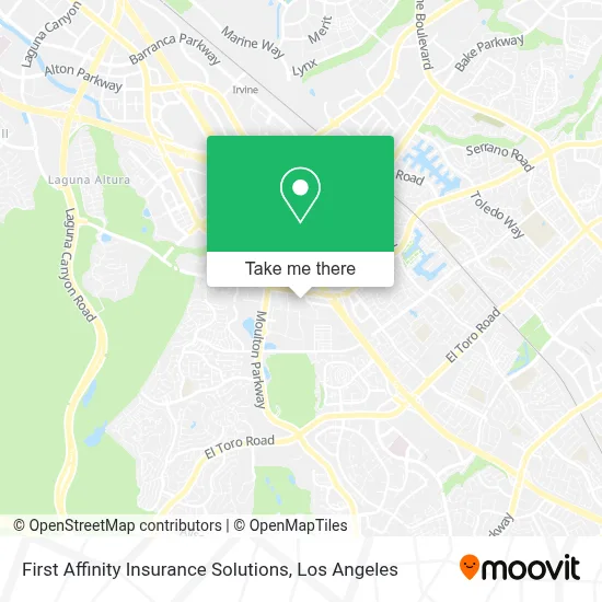 First Affinity Insurance Solutions map