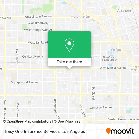 Easy One Insurance Services map