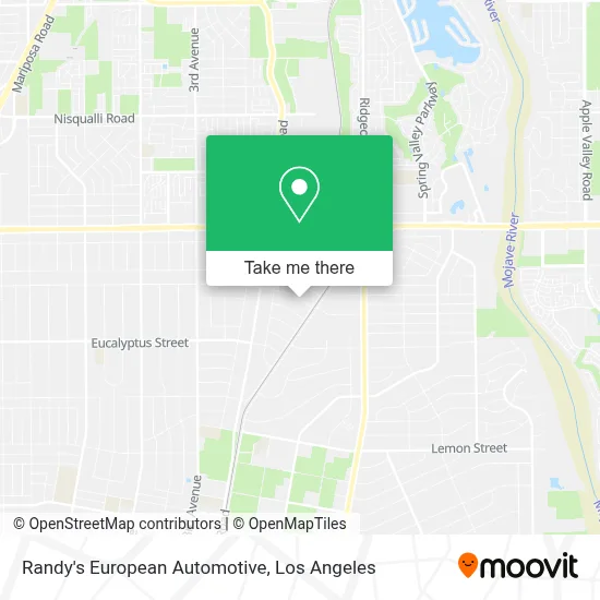 Randy's European Automotive map
