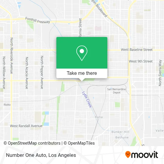 Number One Auto map