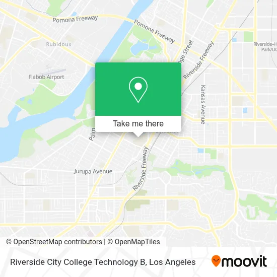 Riverside City College Technology B map