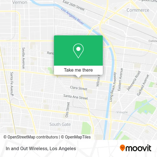 In and Out Wireless map