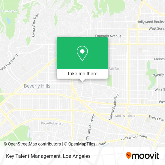 Key Talent Management map