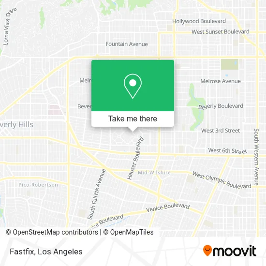 Fastfix map