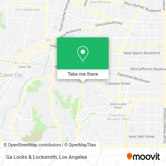 Ga Locks & Locksmith map