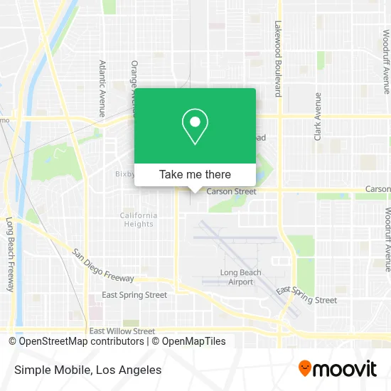 Simple Mobile map