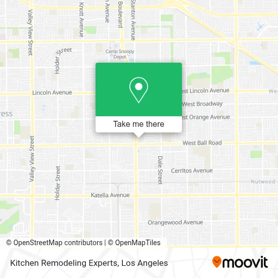 Kitchen Remodeling Experts map