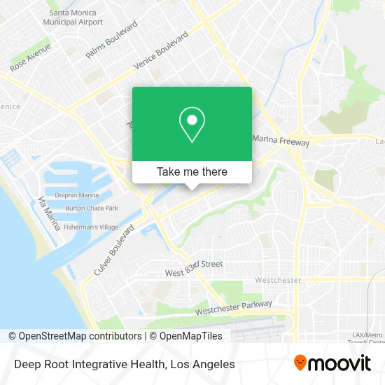Deep Root Integrative Health map