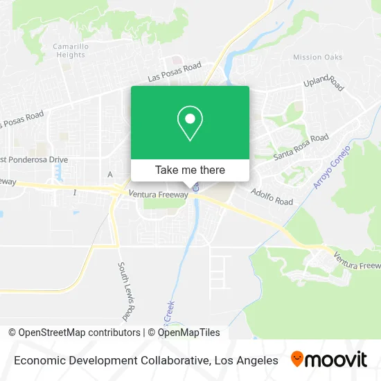 Economic Development Collaborative map