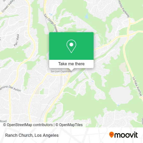 Ranch Church map