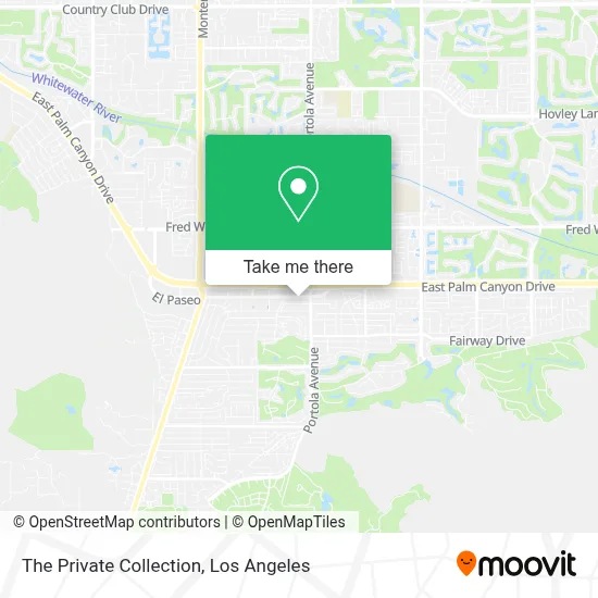 The Private Collection map