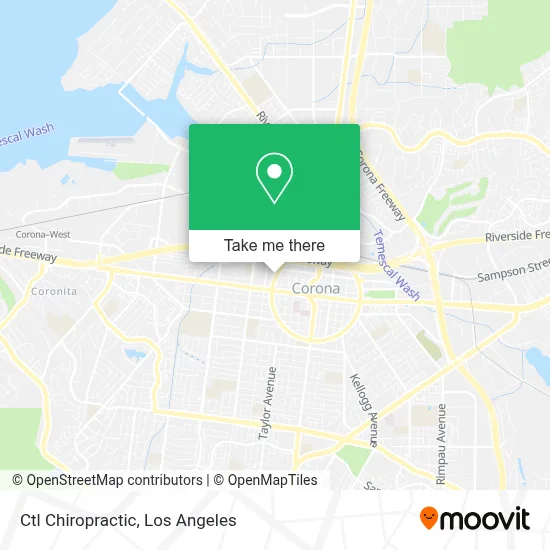 Ctl Chiropractic map