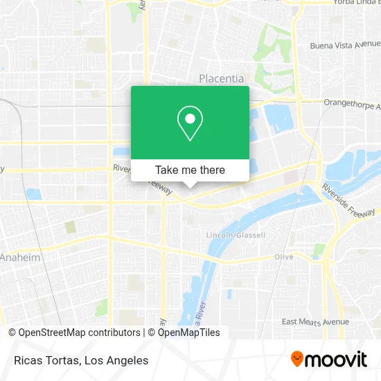 Ricas Tortas map