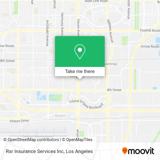 Rsr Insurance Services Inc map