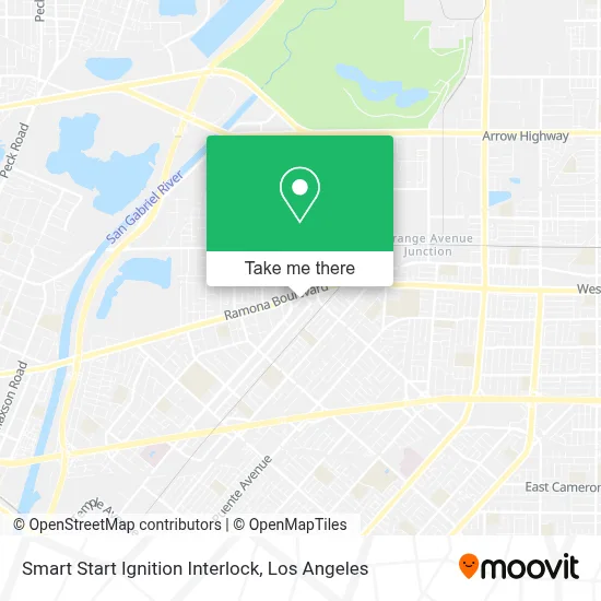 Smart Start Ignition Interlock map