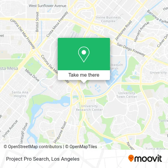 Project Pro Search map