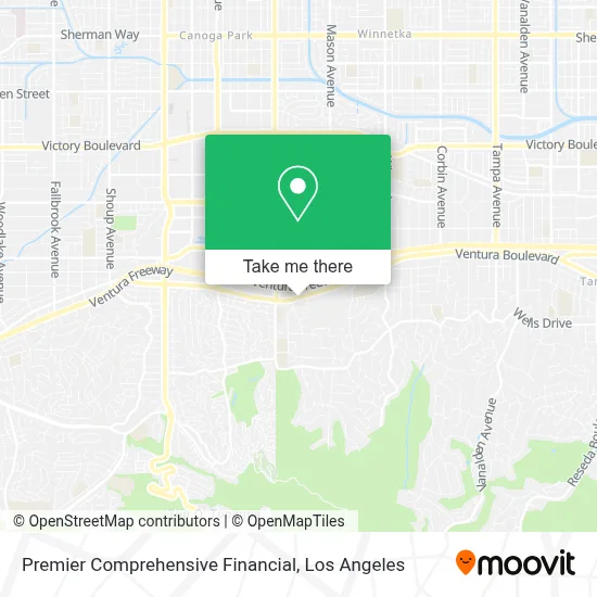 Premier Comprehensive Financial map