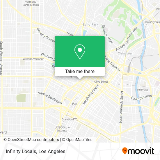 Infinity Locals map
