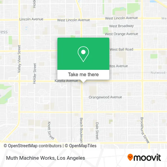 Muth Machine Works map