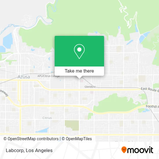 Labcorp map