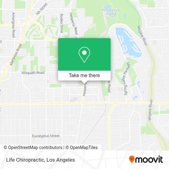 Life Chiropractic map