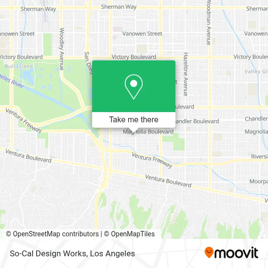 So-Cal Design Works map