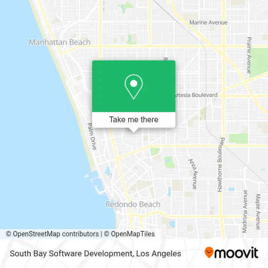 South Bay Software Development map