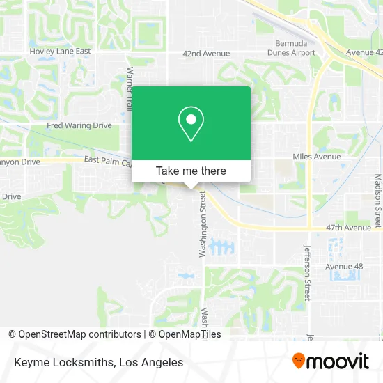 Keyme Locksmiths map