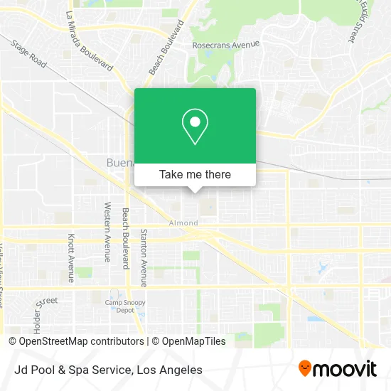 Jd Pool & Spa Service map