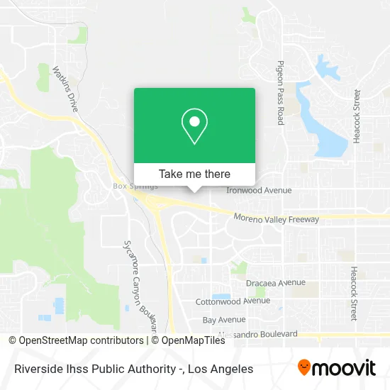 Riverside Ihss Public Authority - map