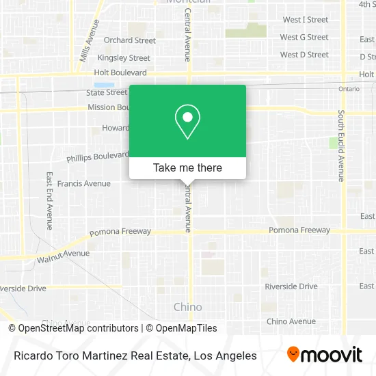 Ricardo Toro Martinez Real Estate map